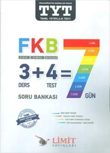 Limit Yayınları TYT FKB Soru Bankası