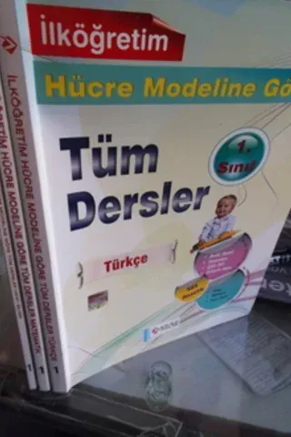 1. Sınıf Hücre Modeline Göre Tüm Dersler / 3 Kitap