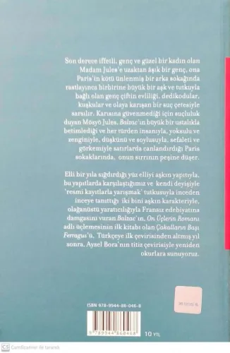 Çakalların Başı Ferragus Balzac Turkuvaz