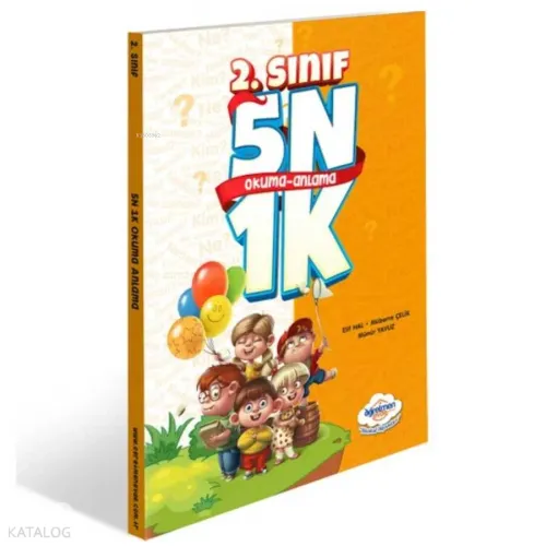 2. Sınıf 5N1K Okuma Anlama Kitabı Öğretmen Evde Yayınları (Büyük Boy)