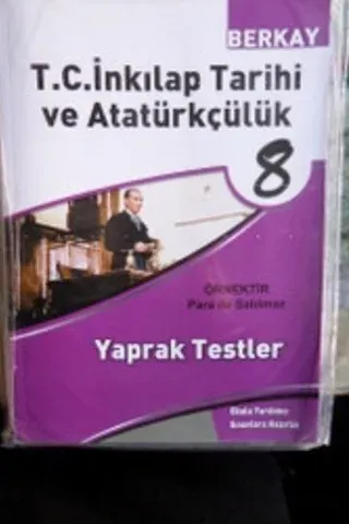 8. Sınıf T. C. İnkılap Tarihi ve Atatürkçülük Yaprak Testler