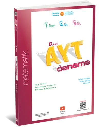 345 - AYT 8 li Matematik Deneme - GÜNCEL BASKI