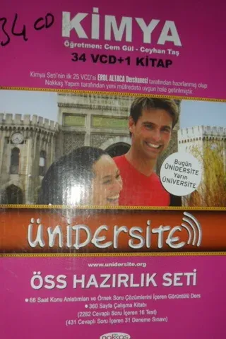 KİMYA 34 VCD+1 KİTAP