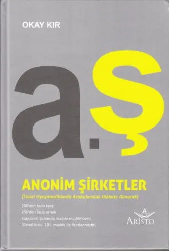 Anonim Şirketler