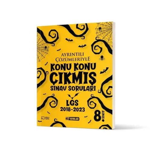 8.Sınıf Konu Konu Çıkmış Sınav Soruları - 535 Soru Hız Yayınları Komis
