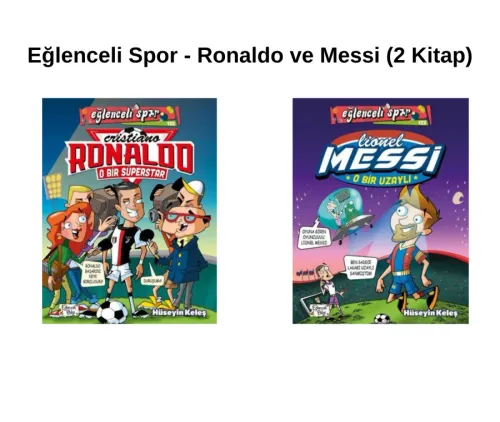 Eğlenceli Spor - Ronaldo ve Messi (2 Kitap)