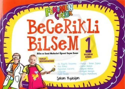 Fenomen Çocuk Becerikli Bilsem 1. Sınıf Hazırlık Kitabı