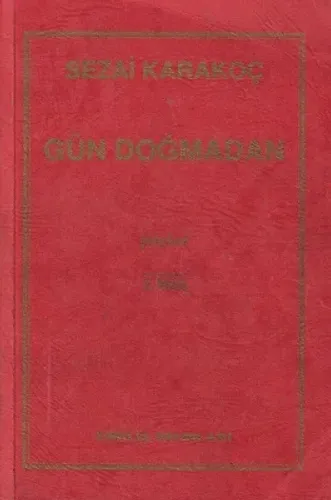 Gün Doğmadan Şiirler 5. Baskı