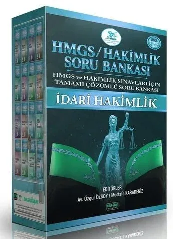 Savaş Yayınları 2026 HUKAL HMGS ve İdari Hakimlik Soru Bankası Seti Çözümlü
