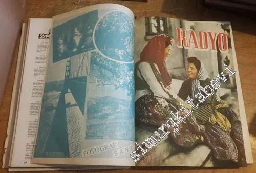 Radyo Aylık Dergi: Sayı 37 (Ocak 1945) - Sayı 72 (Aralık 1947 ) Arası 24 Sayı -        1945