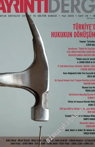 Dörtöğe Dergisi: Felsefe ve Bilim Tarihi Yazıları - Prof. Dr. Yücel Dursun'un Anısına - Sayı: 15    Yıl: 8
