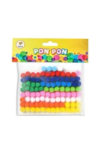 LİNO PONPON 10 MM. 100'LÜ