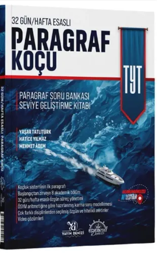 Edebiyat Denizi Yayınları TYT Paragraf Koçu Soru Bankası