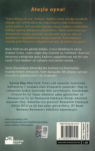 Sana Soyundum Sylvia Day Doğan Kitap %32 indirimli