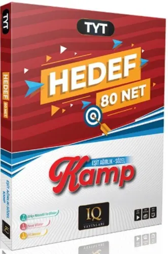 IQ Yayınları TYT Hedef 80 Eşit Ağırlık Sözel Kamp