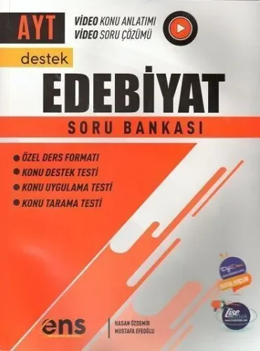 ENS Yayıncılık AYT Türk Dili ve Edebiyatı Destek Soru Bankası