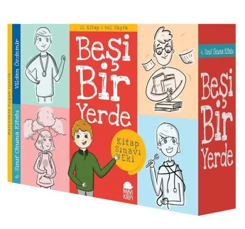 Beşi Bir Yerde - 4. Sınıf Hikaye Seti (10 Kitap)