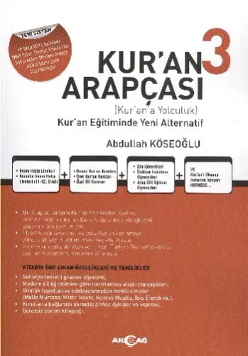Kuran Arapçası-3 Çözüm İlaveli