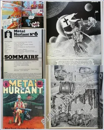 Metal Hurlant : Bimestriel - Bilal Tardi  Corben Masse - 6      Mars 1977