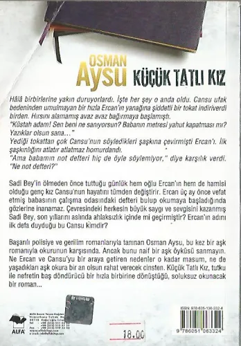 Küçük Tatlı Kız Osman Aysu Alfa Yayınları %25 indirimli