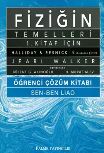 Fiziğin Temelleri 1. Kitap İçin Öğrenci Çözüm Kitabı