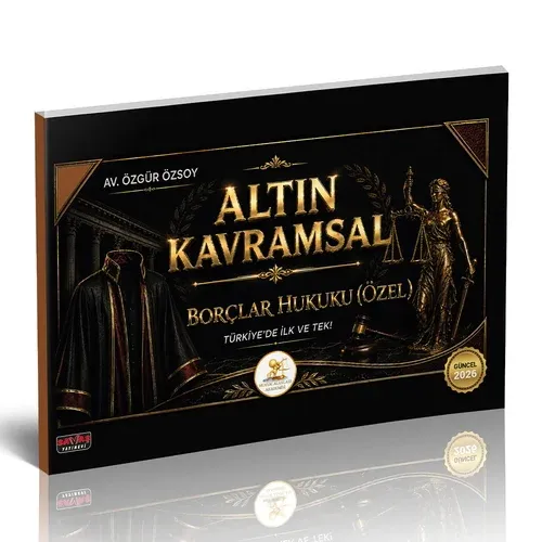 Savaş Yayınları 2026 HUKAL Altın Kavramsal Borçlar Hukuku Özel Hükümle