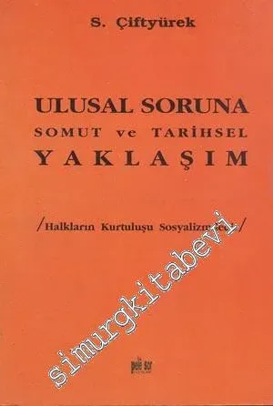 Ulusal Soruna Somut ve Tarihsel Yaklaşım -
