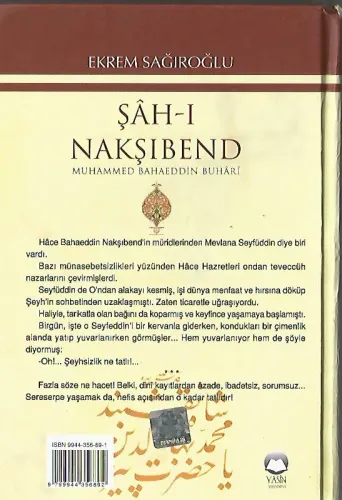 Şah-I Nakşıbend Ekrem Sağıroğlu Yasin %37 indirimli