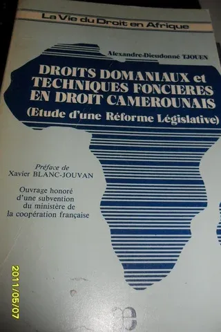 La Vie Du Droit En Afrique