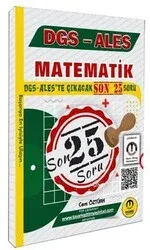 TASARI DGS ALES MATEMATİK SON 25 ÇIKACAK SORU BANKASI