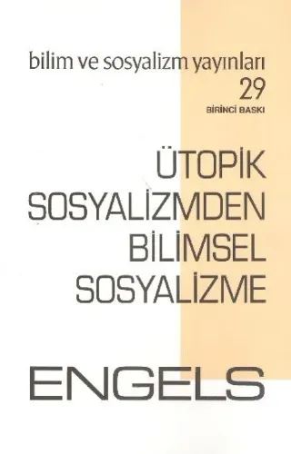 Ütopik Sosyalizmden Bilimsel Sosyalizme