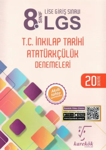 Karekök 8.Sınıf LGS T.C. İnkılap Tarihi Atatürkçülük Denemeleri