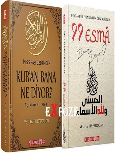 Kur'an Bana Ne Diyor - 99 Esma Bana Ne Diyor? - 2 Kitap Set
