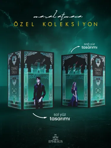SET - ÖTANAZİ OKULU SERİSİ (4 KİTAP) KİLİTLİ KUTU - YAN BOYAMALI