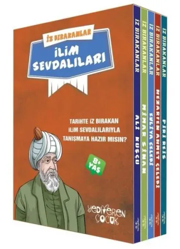 İz Bırakanlar - İlim Sevdalıları Seti - 5 Kitap Takım Eda Bayrak