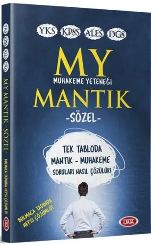 YKS KPSS ALES DGS My Mantık Sözel Data Yayınları 9786057511553
