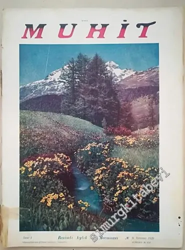Muhit: Resimli Aylık Aile Mecmuası - 9    1  Temmuz 1929