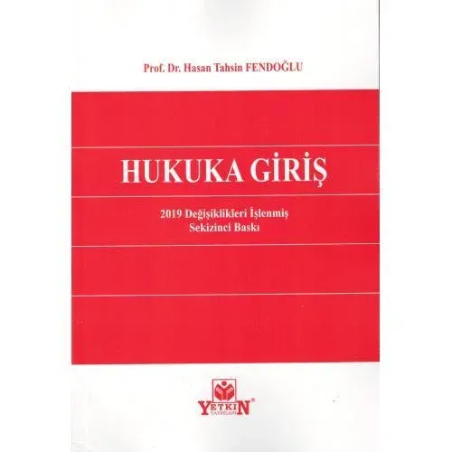 Hukuka Giriş