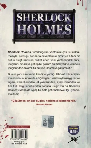 Takip / Sherlock Holmes Sır Arthur Conan Doyle Neden