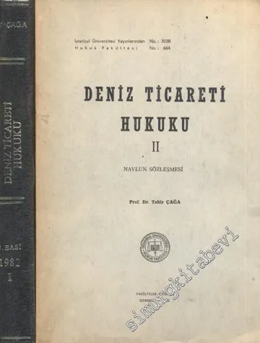 Deniz Ticareti Hukuku 2 Cilt TAKIM -
