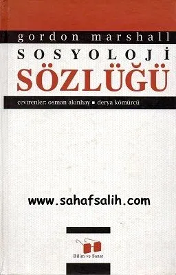 Sosyoloji Sözlüğü