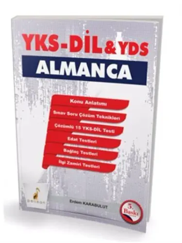 Pelikan YDS LYS-5 Almanca Erdem Karabulut