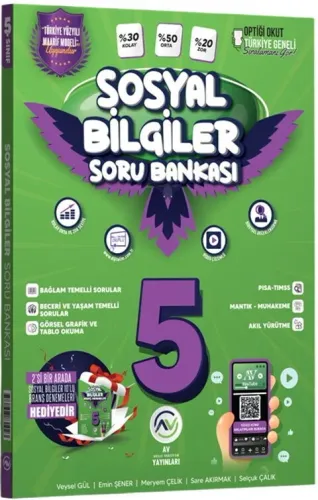 Av Yayınları 5. Sınıf Sosyal Bilgiler Soru Bankası