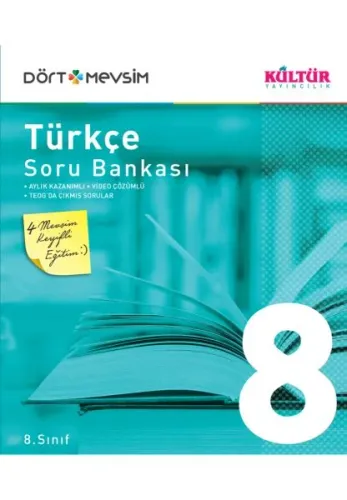 Kültür 8. Sınıf Dört Mevsim Türkçe Soru Bankası