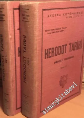 Herodot Tarihi 2 Cilt TAKIM - ÇEVİRMENDEN İMZALI -        1941