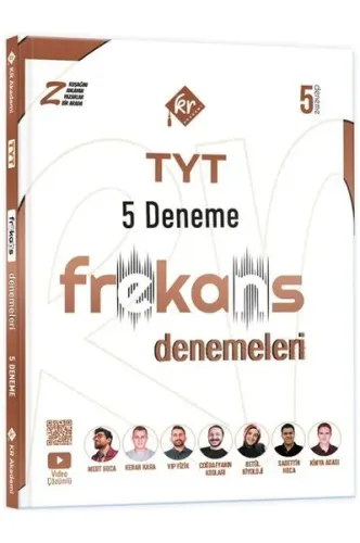 KR Akademi Yayınları TYT 5 Frekans Denemeleri