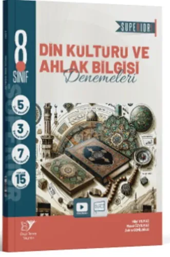 Beyin Takımı Yayınları 8. Sınıf LGS Din Kültürü ve Ahlak Bilgisi Superıor 15'li Deneme