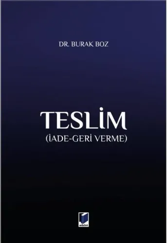 Teslim (İade-Geri Verme)