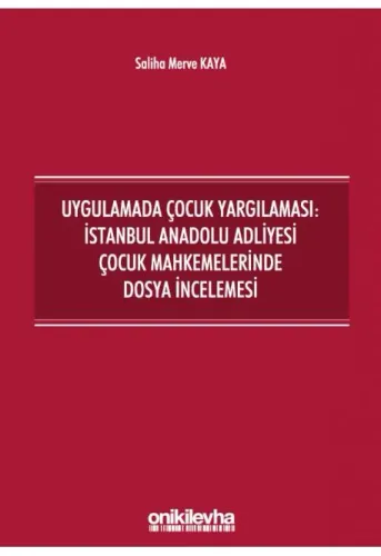 Uygulamada Çocuk Yargılaması: İstanbul Anadolu Adliyesi Çocuk Mahkemelerinde Dosya İncelemesi