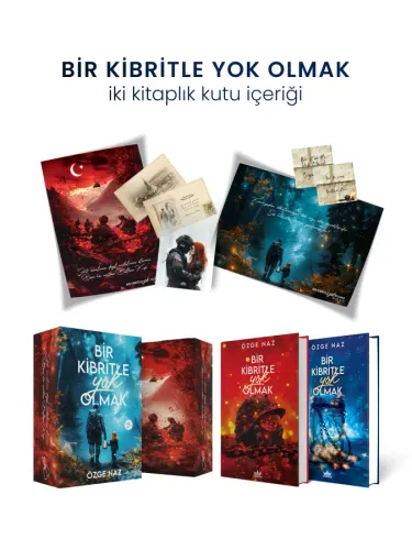 SET - BİR KİBRİTLE YOK OLMAK (2 KİTAP) - CİLTLİ